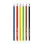 Карандаши цветные BRAUBERG PREMIUM, 6 цветов, шестигранные, грифель мягкий 3,3 мм, 181655 - Карандаши цветные