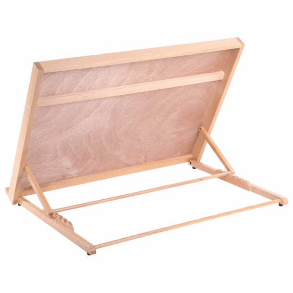 Мольберт настольный из бука А2, 65х48х47 см, регулируемый угол наклона, BRAUBERG ART CLASSIC, 192249 - Мольберты