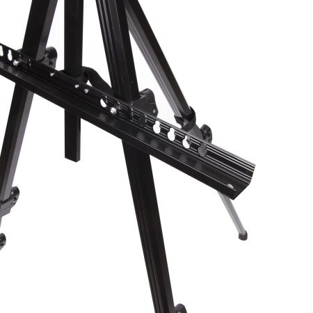 Мольберт алюминиевый BRAUBERG ART CLASSIC, УСИЛЕННЫЙ, тренога, переносной, разлож. 98x180x91, 191281 - Мольберты