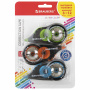 Корректирующая лента BRAUBERG ULTRA COLOR, 5 мм x 12 м, механизм перемотки, ВЫГОДНАЯ УПАКОВКА 3 штуки в блистере, 271253 - Корректирующие ленты