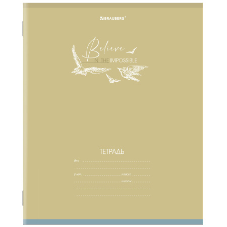 Тетрадь 24 л. BRAUBERG клетка, обложка картон, "PASTEL", 1 шт, 106486 - Тетради 12-24 листов