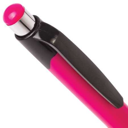 Ручка шариковая автоматическая с грипом BRAUBERG "Concept", СИНЯЯ, корпус ассорти, узел 0,7 мм, линия письма 0,35 мм, 141156 - Ручки шариковые автоматические