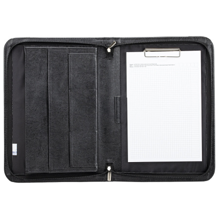 Папка из кожзаменителя на молнии, 8-038 - Папки из кожи