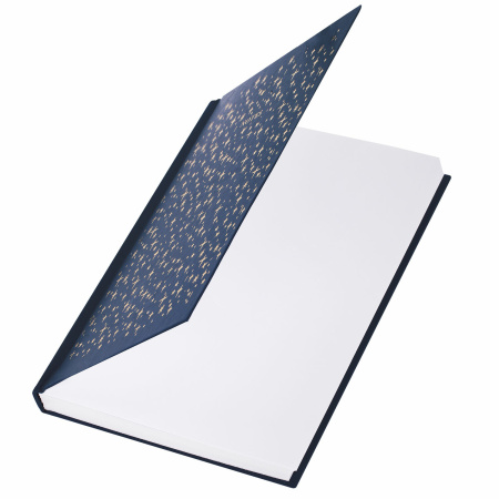 Ежедневник недатированный А5 (145х215 мм), ламинированная обложка с фольгой, 128 л., STAFF, "Stars", 113522 - Ежедневники с твердой обложкой