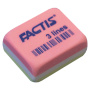 Ластик FACTIS 3 Lines (Испания), 30х24х13 мм, цвет ассорти, прямоугольный, CPF3LINES - Ластики классические