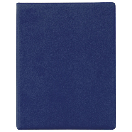 Тетрадь на кольцах А5 (180х220 мм), 80 листов, обложка ПВХ, клетка, BRAUBERG, синий, 403913 - Тетради на кольцах и сменные блоки к ним