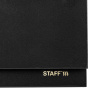 Планинг датированный 2024 300х130 мм, STAFF, гребень, обложка бумвинил, 64 л., черный, 115149 - Планинги