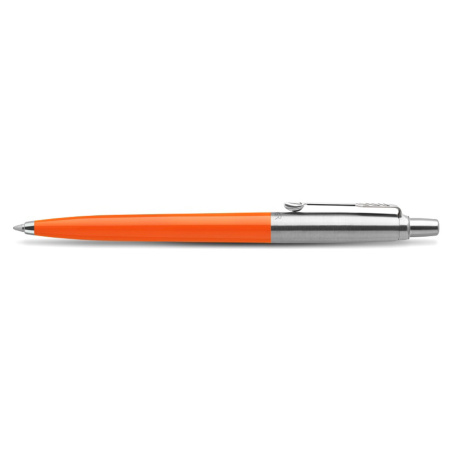 Ручка шариковая PARKER "Jotter Orig Orange", корпус оранжевый, детали хром, блистер, синяя, 2076054 - Ручки шариковые подарочные