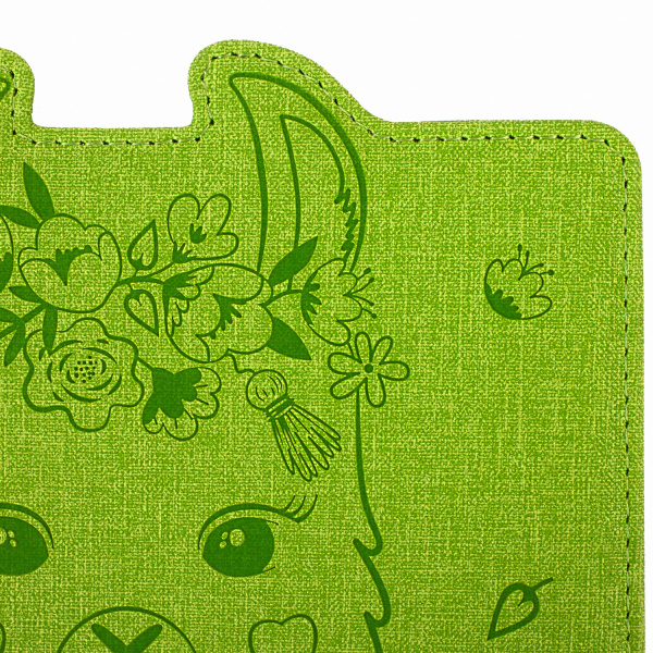 Дневник 1-4 класс 48 л., кожзам (твердая с поролоном), фигурный край, ЮНЛАНДИЯ, "ЛАМА", 105947 - Дневники для младших классов