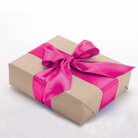 Лента атласная ширина 50 мм, длина 23 м, малиновая, BRAUBERG, 591528 - Ленты для декора, рукоделия и упаковки подарков