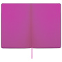 Ежедневник недатированный А5 (138х213 мм) BRAUBERG "Stylish", кожзам, гибкий, 160 л., розовый, 111860 - Ежедневники с покрытием "под кожу и ткань"