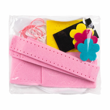 Набор для шитья сумочки из фетра "Единорожка", ЮНЛАНДИЯ, 664494 - Наборы для рукоделия