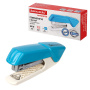 Степлер №10 BRAUBERG "ADVANCED", до 15 листов, с антистеплером, голубой, 228747 - Степлеры настольные