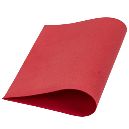 Пористая резина/фоамиран А4, 1 мм, ОСТРОВ СОКРОВИЩ, 15 листов, 15 цветов, яркие цвета, 665097 - Цветная пористая резина и пластик