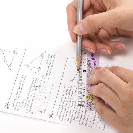 Линейка пластик 15 см ЮНЛАНДИЯ "СЛАДКИЕ ИСТОРИИ", фигурная, цветная печать, с волнистым краем, 210728 - Линейки