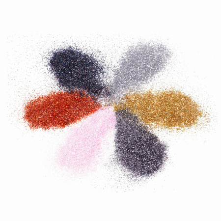 Блестки (глиттер) для декора, ОСТРОВ СОКРОВИЩ, МЕТАЛЛИК, 7 грамм, ассорти, 1 шт, 662220 - Блестки для декора