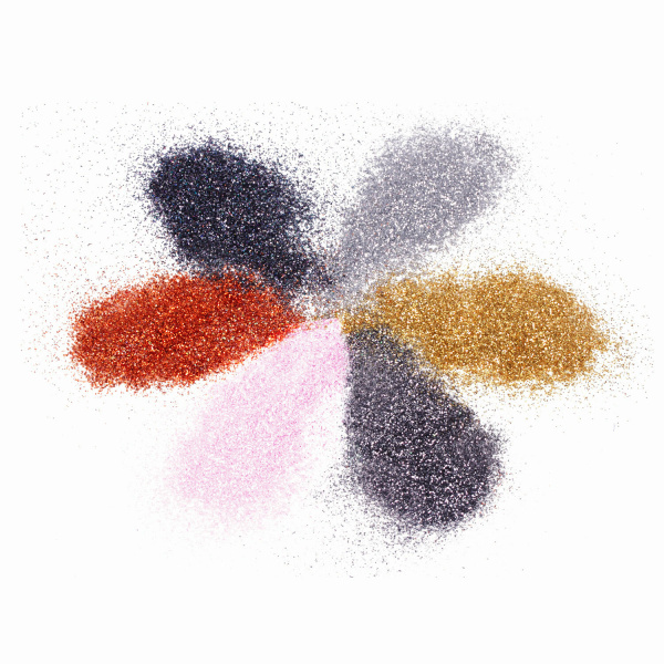 Блестки (глиттер) для декора, ОСТРОВ СОКРОВИЩ, МЕТАЛЛИК, 7 грамм, ассорти, 1 шт, 662220 - Блестки для декора