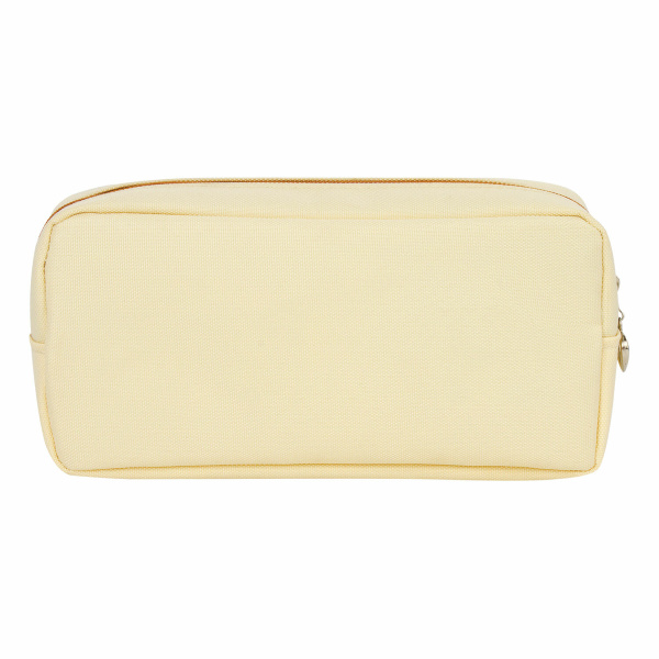 Пенал-косметичка ЮНЛАНДИЯ, 2 отделения, мягкий, "Ламы", бежевый, 20х6х9 см, 228981 - Пеналы мягкие