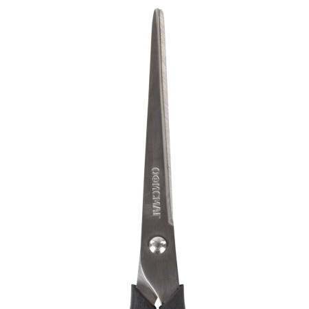 Ножницы ОФИСМАГ "Standard" 190 мм, классической формы, черные, 237100 - Ножницы универсальные