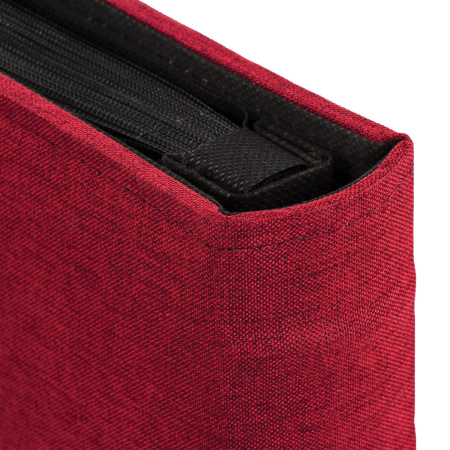 Фотоальбом BRAUBERG на 500 фото 10х15 см, ткань, бордовый, 391187 - Фотоальбомы