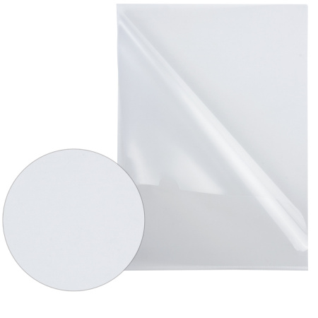 Папка-уголок BRAUBERG, прозрачная, 0,10 мм, 223966 - Папки-уголки пластиковые