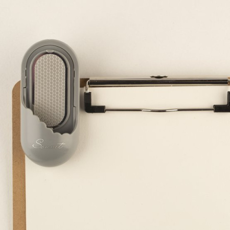 Точилка-наждак с зажимом "Сонет", 9,5х3,8 см, серая - Точилки