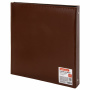 Фотоальбом BRAUBERG "Beta" 20 магнитных листов, 23х28 см, под гладкую кожу, коричневый, 391180 - Фотоальбомы
