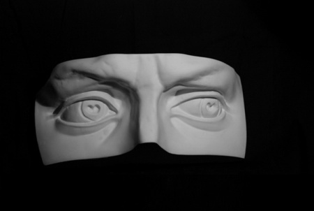 Глаза Давида, гипс 38*16*18 (арт.20-206)