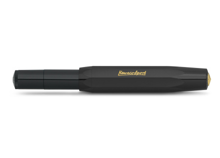 Ручка перьевая KAWECO CLASSIC Sport F 0.7мм черный корпус - Перьевые ручки
