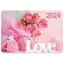 Календарь карманный на 2024 г., 70х100 мм, "Ассортимент 81 дизайн", HATBER, Кк7 - Календари карманные