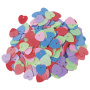 Пайетки для творчества "Сердце", цвет пастель ассорти, 10 мм, 20 грамм, ОСТРОВ СОКРОВИЩ, 661276 - Пайетки для творчества