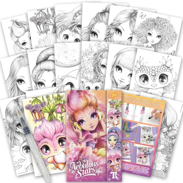 Серия Petulia. Набор для рисования акварелью - Наборы для рисования