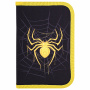 Пенал BRAUBERG с наполнением, 1 отделение, 1 откидная планка, 24 предмета, 21х14 см, "Venomous spider", 271526 - Пеналы с наполнением