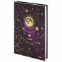 Ежедневник недатированный А5 (145х215 мм), ламинированная обложка с фольгой, 128 л., STAFF, "Starry", 113525 - Ежедневники с твердой обложкой