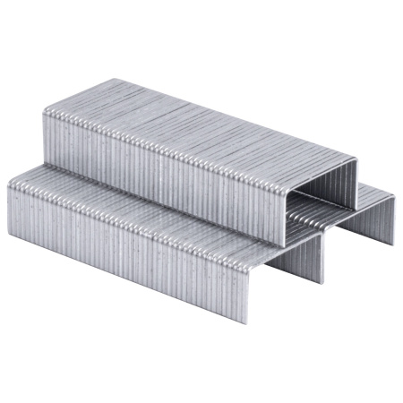 Скобы для степлера цинковое покрытие №10, 1000 штук, BRAUBERG "EXTRA", до 20 листов, 229298 - Скобы для степлеров