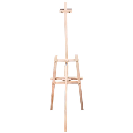 Мольберт напольный из сосны Лира, 170х55х70 см, высота холста до 107 см, BRAUBERG ART CLASSIC, 192260 - Мольберты