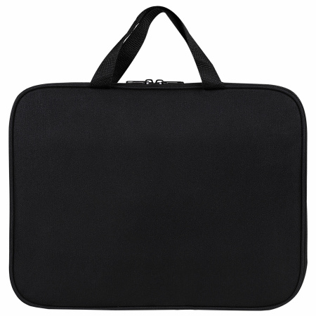 Папка на молнии с ручками BRAUBERG А4, 1 отделение, полиэстер, 20 мм, "Don't be afraid", 271478 - Папки-сумки с ручками