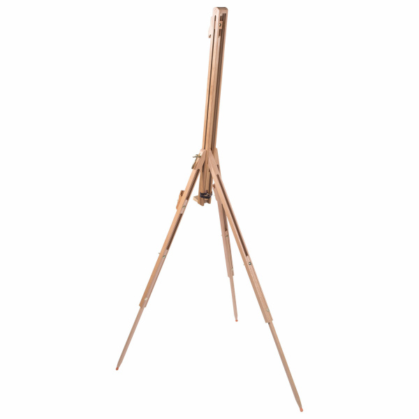 Мольберт полевой - тренога из сосны, высота 86-181 см, высота холста 104 см, BRAUBERG ART, 192263 - Мольберты
