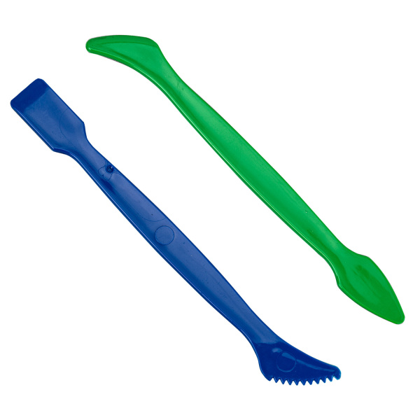 Доска для лепки с отделениями и 2 стеками А4, 280х200 мм, ассорти, BRAUBERG KIDS, 271144 - Доски, стеки и формочки для лепки