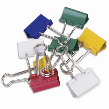 Набор BRAUBERG, зажимы 19 мм/15 шт., 25 мм/8 шт., скрепки 28 мм/152 шт. и 50 мм/50 шт., 223517 - Наборы канцелярских мелочей