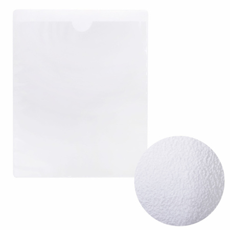 Карманы самоклеящиеся на любую поверхность ФОРМАТ А5 165х215 мм, КОМПЛЕКТ 10 шт., STAFF, 270571 - Карманы самоклеящиеся для папок