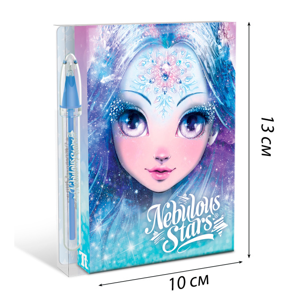 Серия: Iceana. Канцелярский мини-набор для записей, с блокнотом, ручкой и стикерами с цветным принтом - Наборы