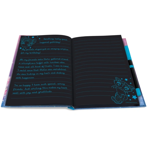 Серия: Nebulia. Блокнот с черными страницами и ручкой - Блокноты и записные книжки