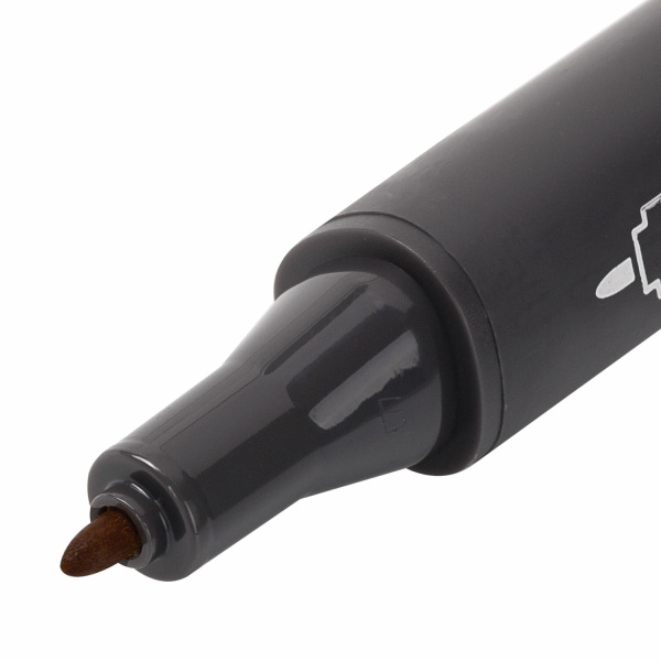 Маркер для скетчинга двусторонний 1 мм - 6 мм BRAUBERG ART CLASSIC, ТЕРРАКОТОВЫЙ (Y826), 151850 - Скетчмаркеры поштучно