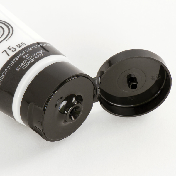 Краска акриловая художественная BRAUBERG ART CLASSIC, туба 75мл, БЕЛИЛА ТИТАНОВЫЕ, 191073 - Акриловые краски художественные поштучно