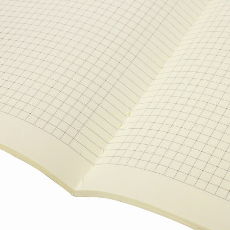 Тетрадь 48 л. в клетку обложка гладкий кожзам, сшивка, A5 (147х210мм), ТЕМНО-СИНИЙ, BRAUBERG VIVA, 403889 - Тетради 40-48 листов