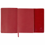 Ежедневник с магнитным клапаном недатированный, под кожу, А5, красный, BRAUBERG "Magnetic X", 113281 - Ежедневники с покрытием "под кожу и ткань"