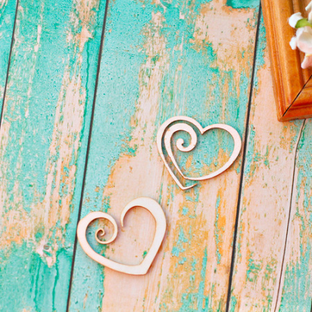 Чипборд "Сердечки" толщина 1,55 мм