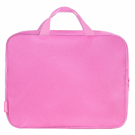 Папка на молнии с ручками BRAUBERG А4, 1 отделение, полиэстер, 80 мм, "Elegant cat", 271481 - Папки-сумки с ручками