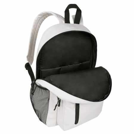 Рюкзак BRAUBERG ULTRA универсальный, карман-антивор, бежевый, 42х30х14 см, 271661 - Рюкзаки городские для старшеклассников и студентов